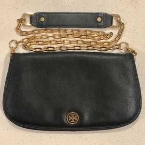 Tory Burch Robinson Saffiano Clutch / Crossbody